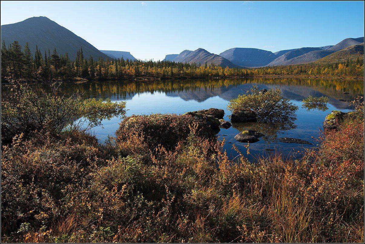 хибины, осень, озеро, горы, АНАТОЛИЙ ДОВЫДЕНКО