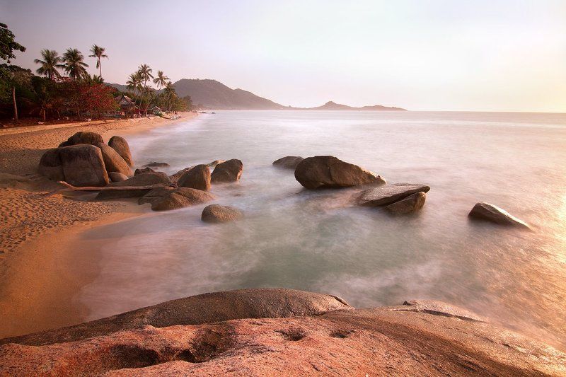 Island, Lamai, Morning, Thailand, Ламаи, Остров, Таиланд, Утро Ламаи фото превью