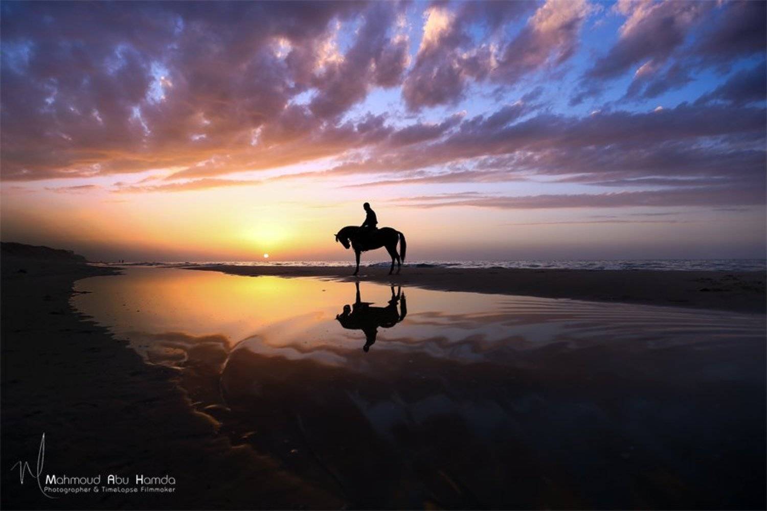 Beach, Horse, Horses, Rides, Sea, Sunsets, Махмуд Хамда