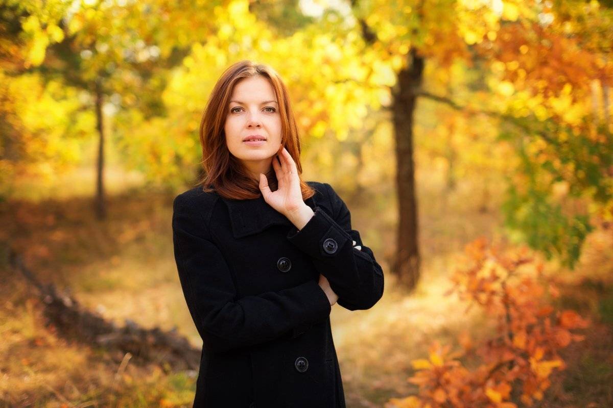 Лес, Осень, Портрет, Природа, Александр Удовиченко