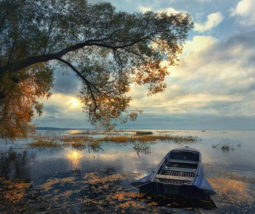 Осень на Плещеевом озере