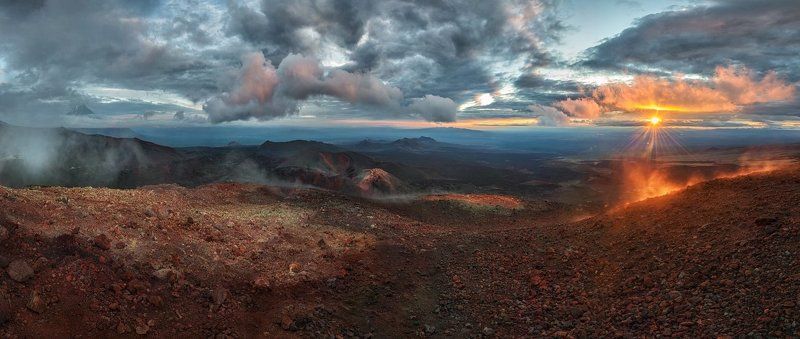 Камчатка, Толбачик Горячая земля. фото превью