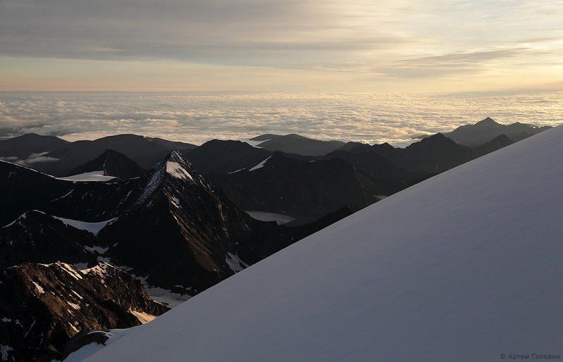 Восход на Катунском хребте фото превью