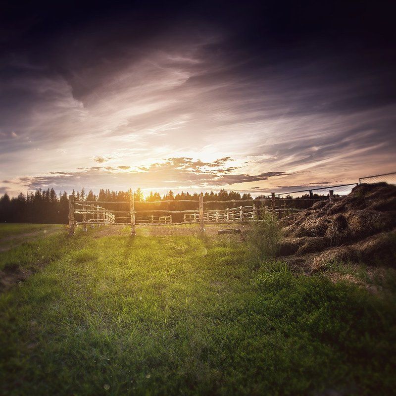 Закат фото превью