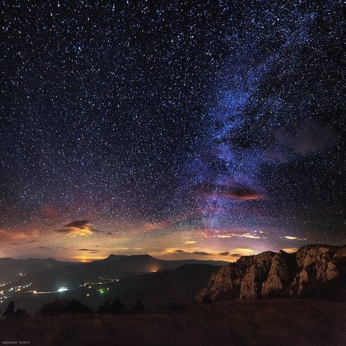 астрофото, панорама, пейзаж, южная демерджи, ночной пейзаж,, Александр Трашин
