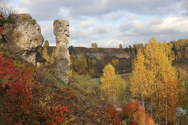 осень Часовой фото превью