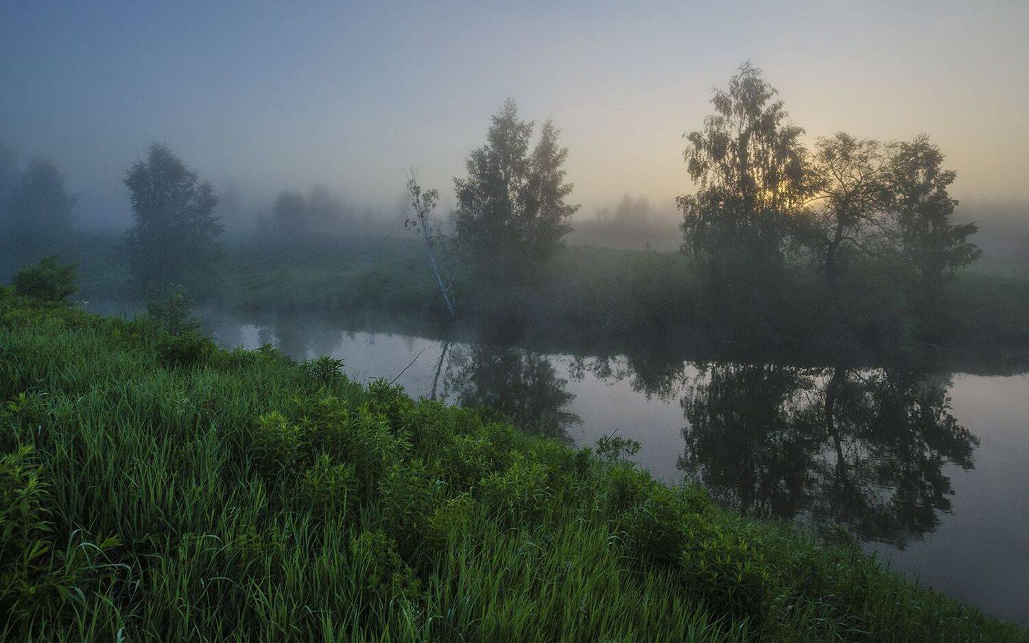 утро, рассвет, лето, большие байдики, Михаил Агеев