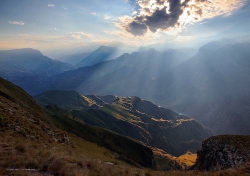 Горный пейзаж..