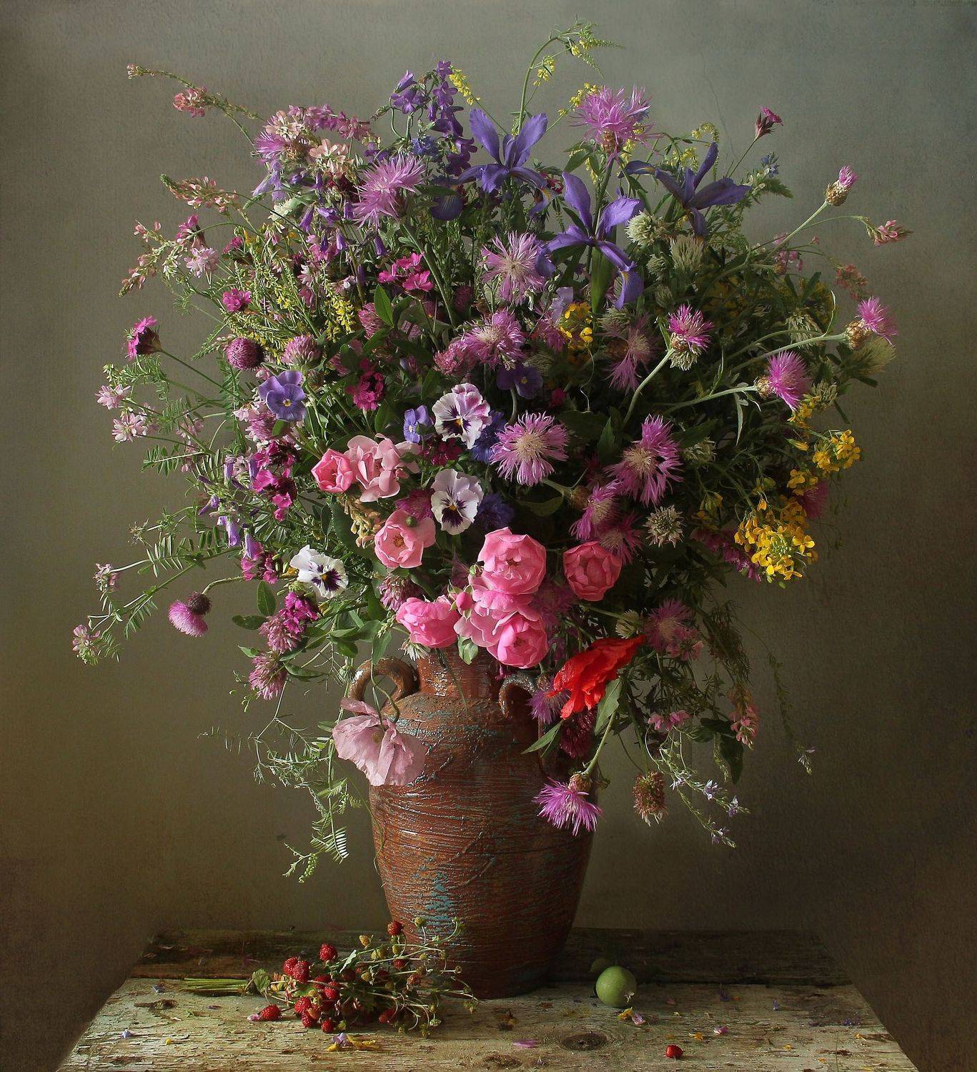 натюрморт, цветы, полевые цветы, лето, марина филатова, Марина Филатова