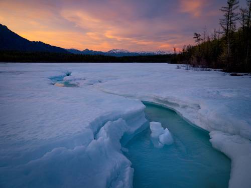 Вечерние зори.