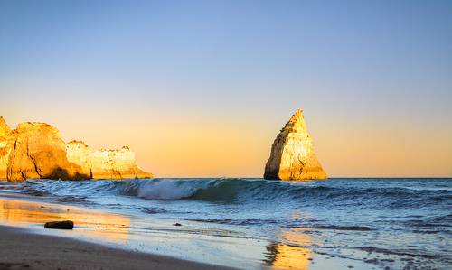 Закат на побережье