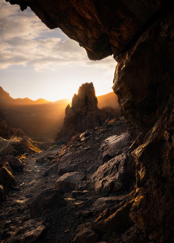 Landscape mountain tenerife canary teide sunset goldenhour mood The Promises of Dust фото превью