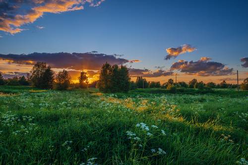 Вечерний луч