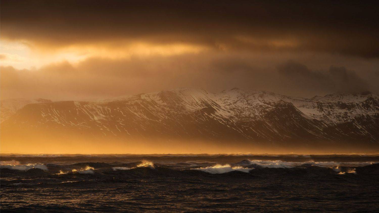 Landscape sunrise iceland seascape mood dark longexpo, Stefano Balma