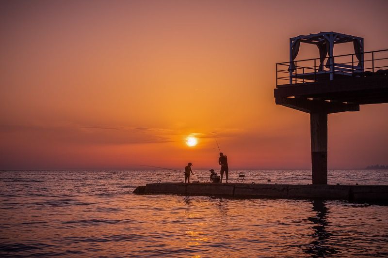 на закате дня фото превью