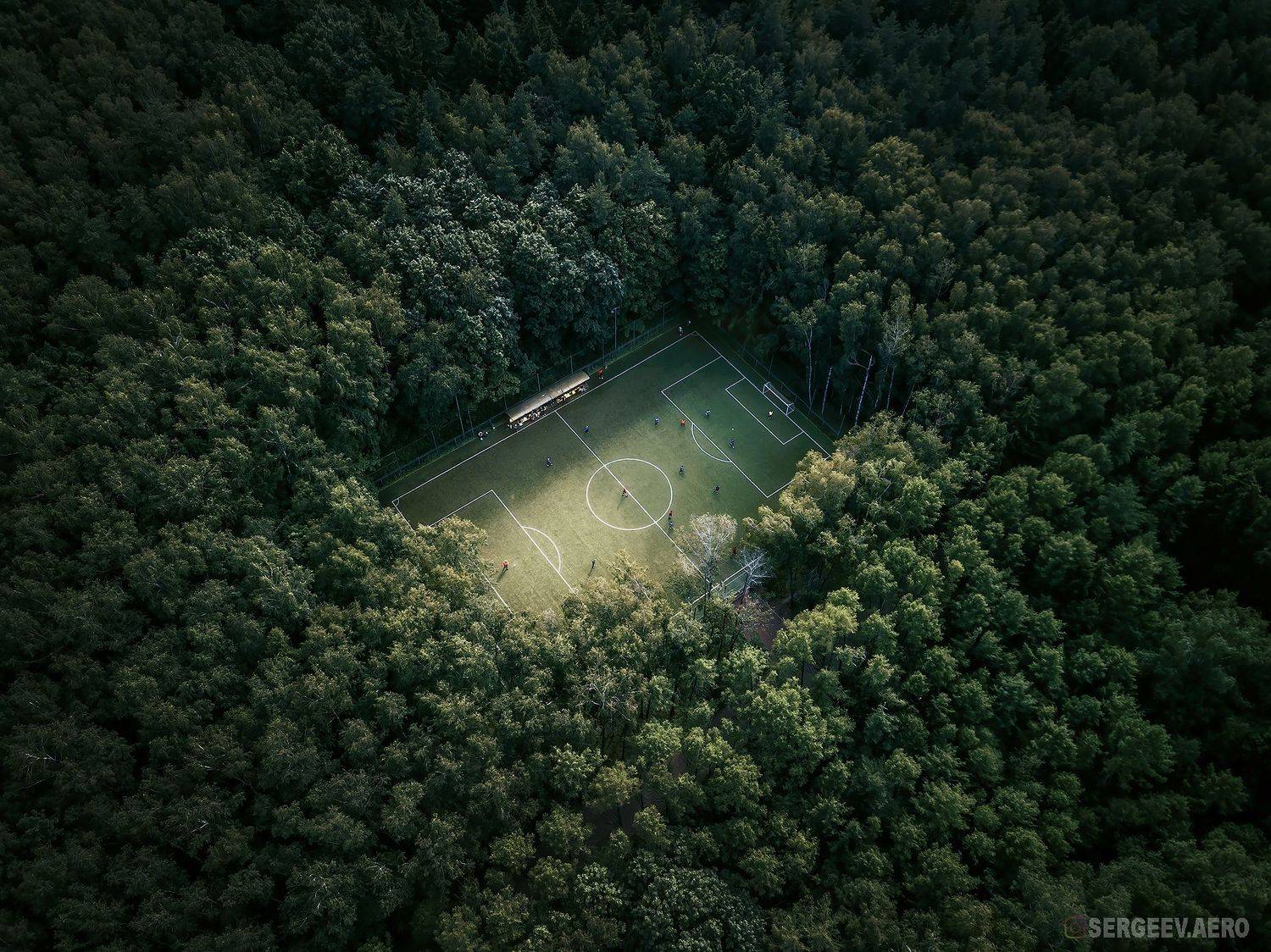 футбол, спорт, игра, лес, природа, матч, дрон, москва, футбольное поле, квадрокоптер, лето, green, football, sport, play, game, forest, nature, wood, drone, moscow, football field, copter, summer, game,aerial, Кирилл Сергеев