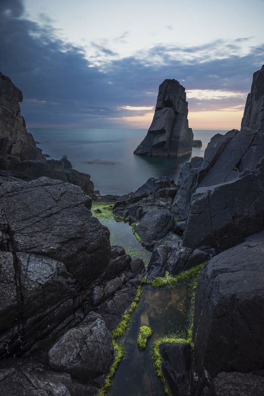 nature landscapes sea sunrise Sozopol sunrise фото превью