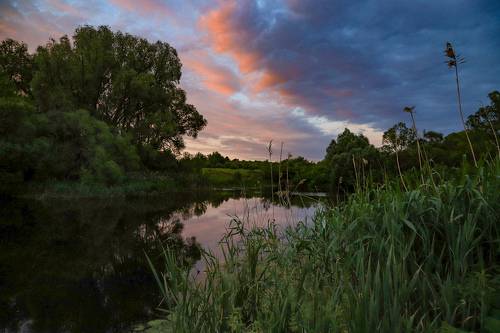 Яркие краски заката