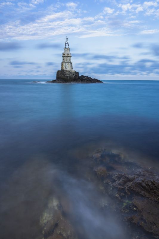 lighthouse nature landscapes sea  Ahtopol lighthouse 4 фото превью