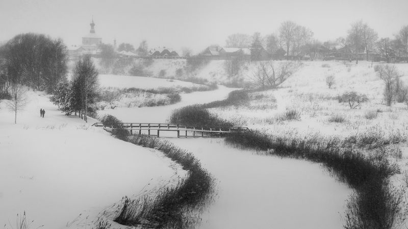 Зима. Суздаль. фото превью