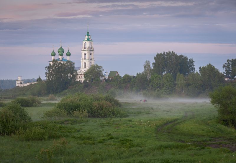 Летний вечер фото превью
