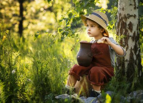 Обед в лесу