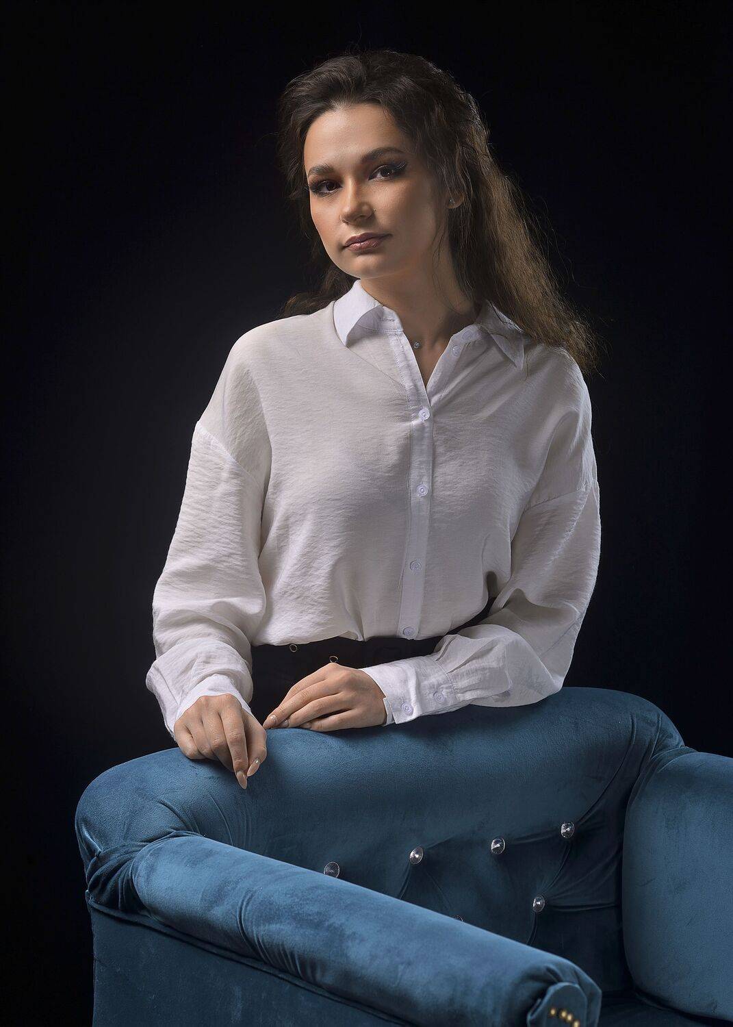 портрет, женский, портрет, Мильчев Илья