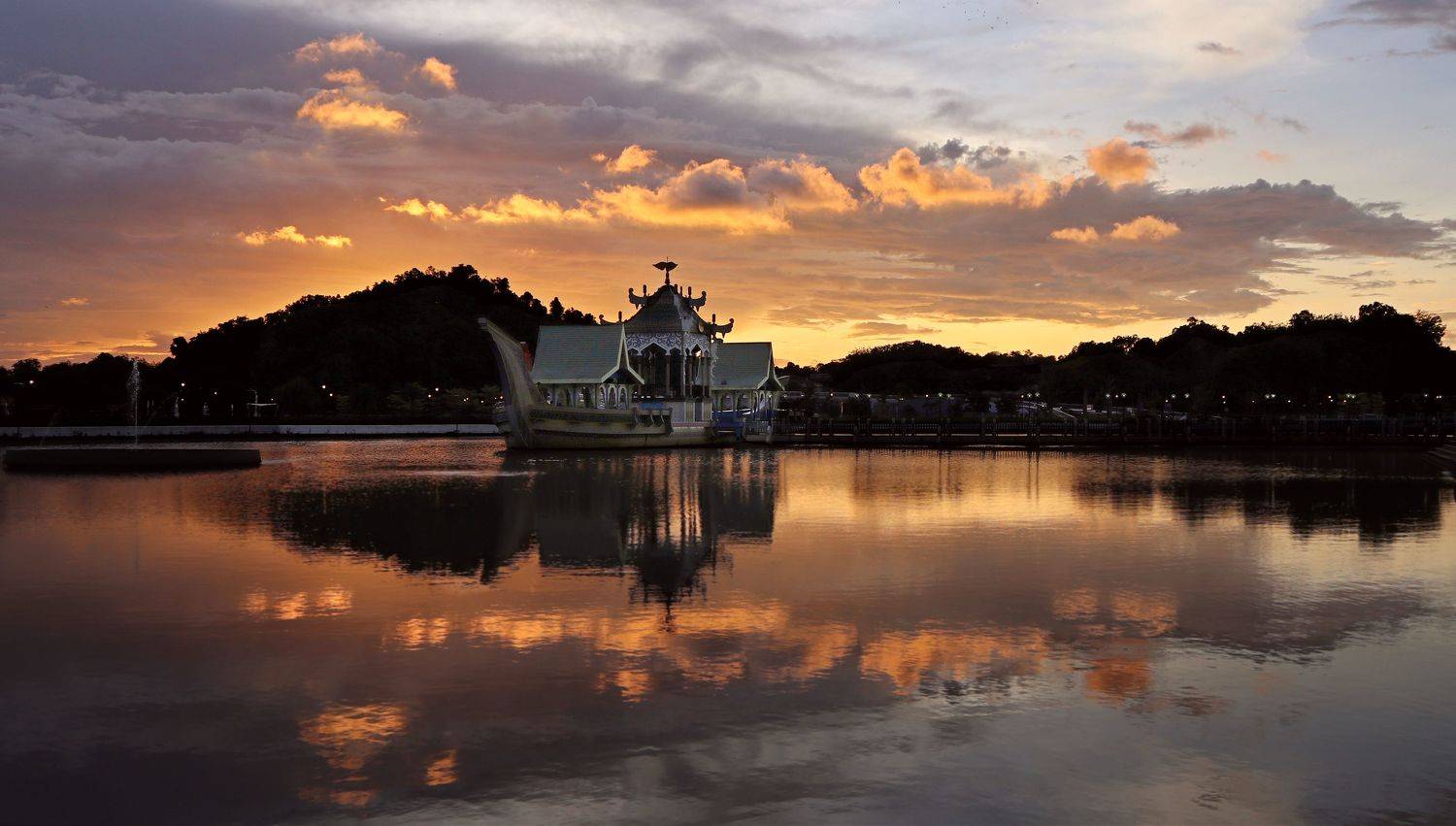 нд, бруней, бандар-сери-бегаван, озеро, борнео, калимантан, юго-восточная азия, азия, Демкина Надежда