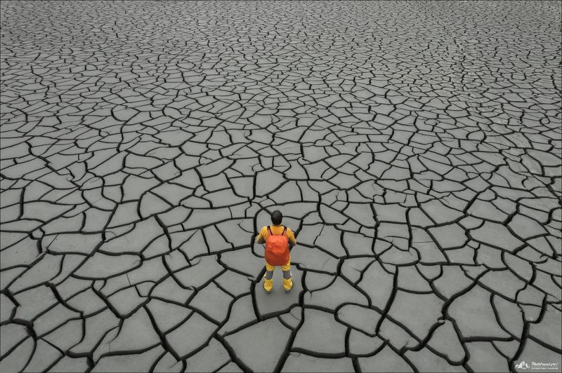 дагестан, ирганайское водохранилище, дагестанская атлантида, ирганай, такыр, cracked land,  фототур в дагестан Cracked Land фото превью