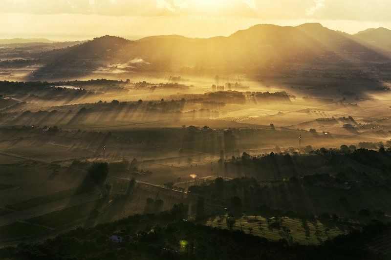 Fly over the Mallorca фото превью