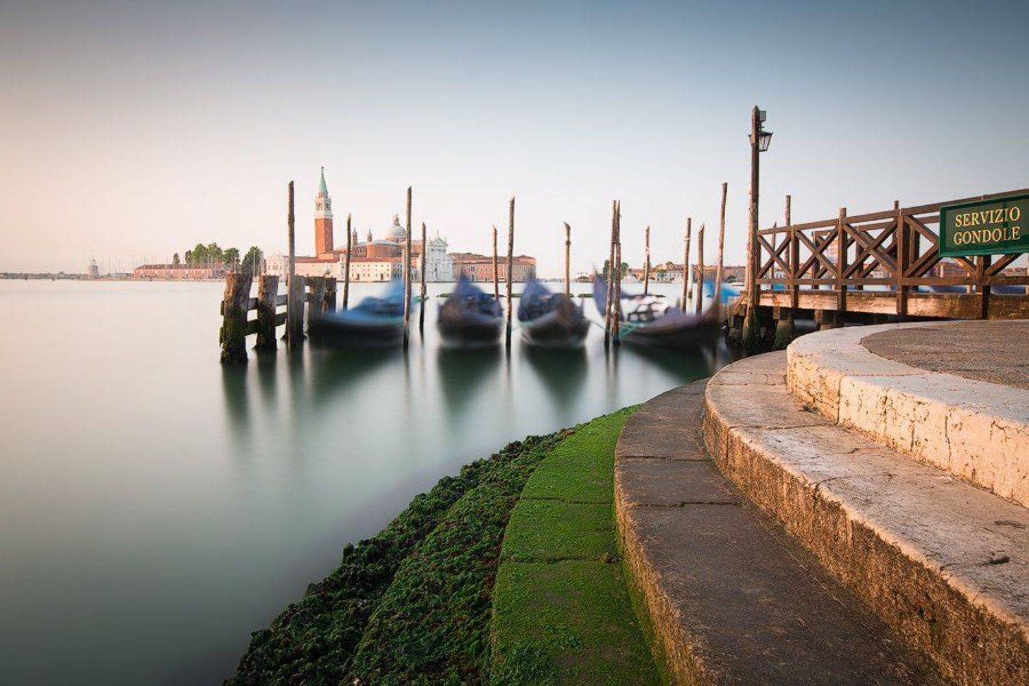 Венеция, Гондолы, Италия, Сан марко, Evgeniy Sh.