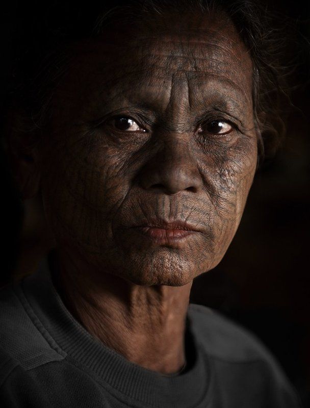 Asia, Birma, Grandmother, Granny, Light, Myanmar, Old, Portrait, Woman, Women Colour me Once... фото превью