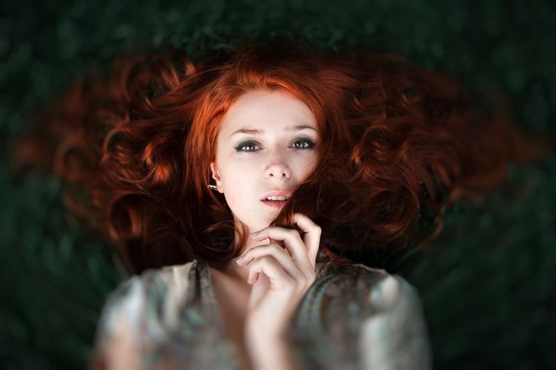 Davidkuzeev, Girl, Park, Portrait, Summer Anastasia фото превью