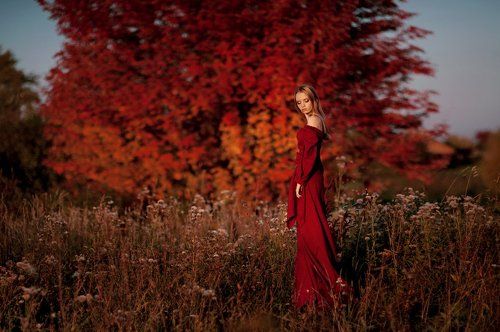 алые костры