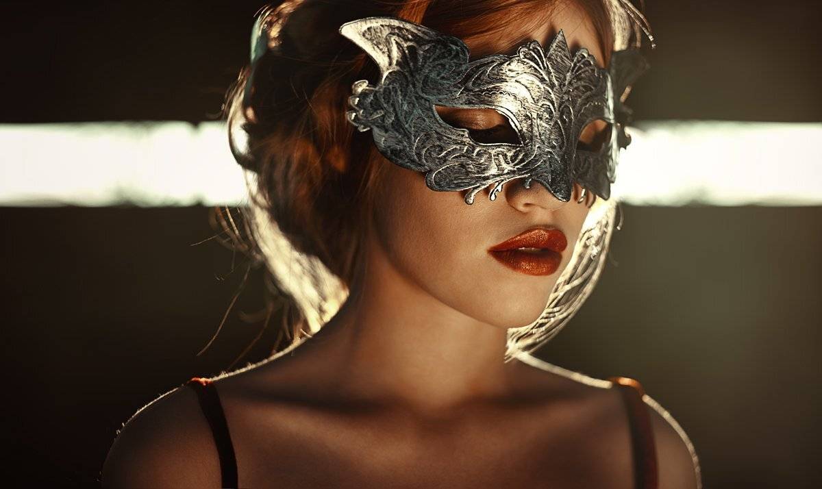 Голливуд, Женский портрет, Карнавал, Маска, Против света, Маховицкая Кристина