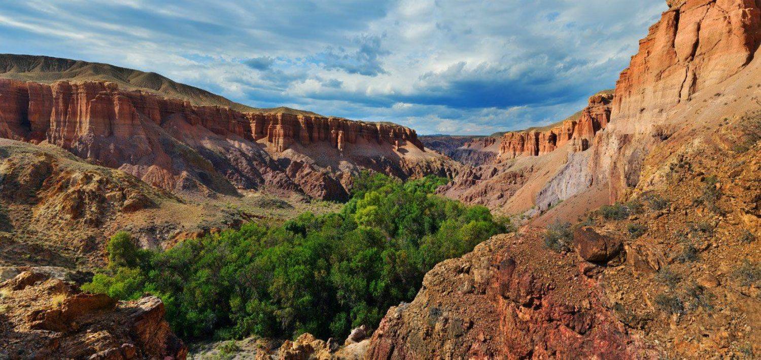 казахстан, чарын, каньон, пейзаж, панорама, kazakhstan, landscape, Эдуард Ким