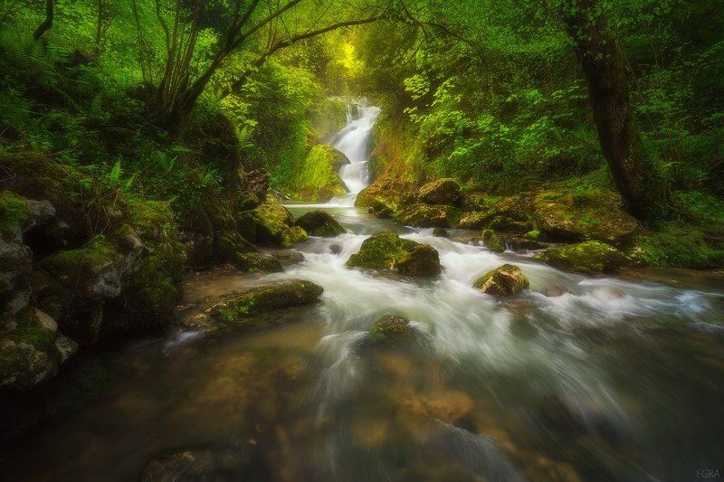 asturias, covadonga, espana, spain, астурия, испания, ковадонга в океан... фото превью