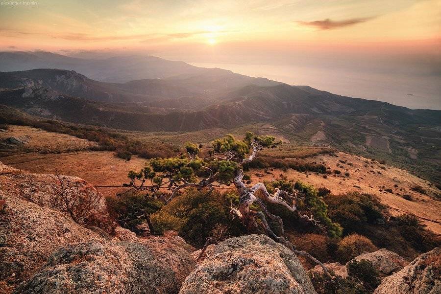 восход, крым, демерджи, южная демерджи, пейзаж, горы, трашин, Александр Трашин