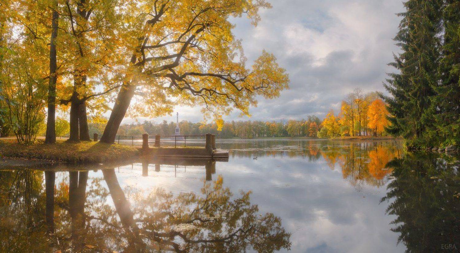 екатерининский, осень, парк, пушкин, царское село, EGRA