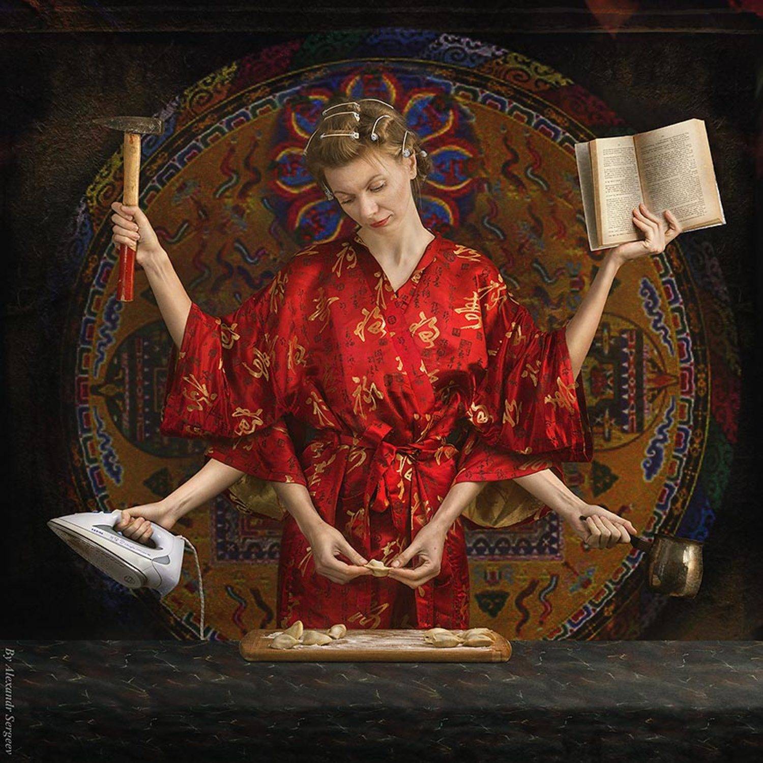 Божество, Женщина, Ирония, Юмор, Александр Сергеев