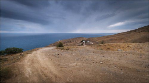 белый маячок