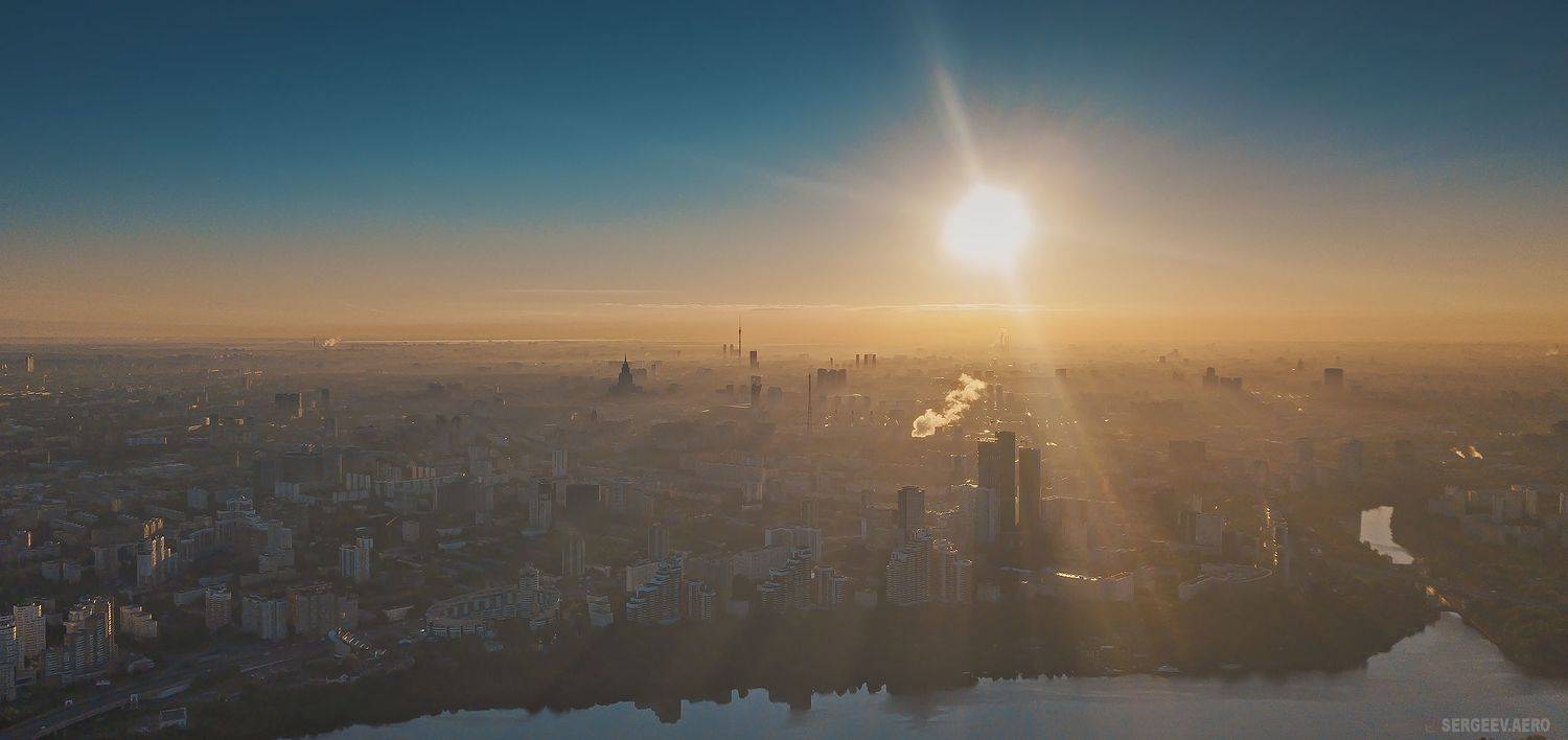 город, утро, лето, рассвет, пейзаж, москва, солнце, мегаполис, россия, восход, столица, city, morning, summer, landscape, sun, megapolis, russia, skyscrapers, cityscape, sunrays, moscow, Кирилл Сергеев