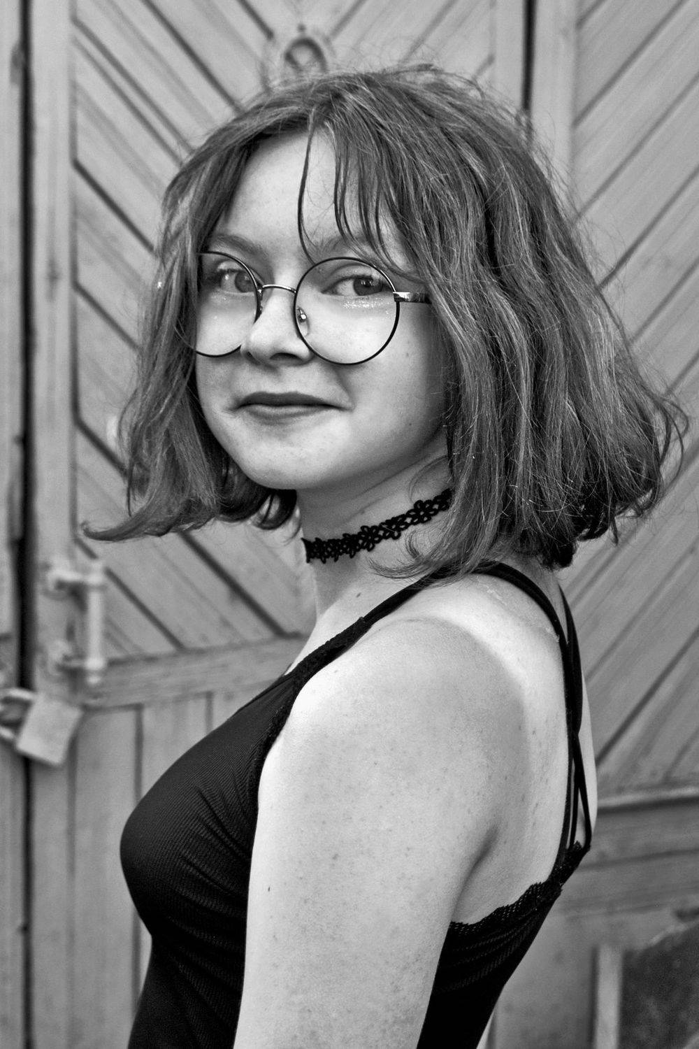 девушка, портрет, глаза, взгляд, волосы, апатиты, заболотье, деревня, Николай Смоляк