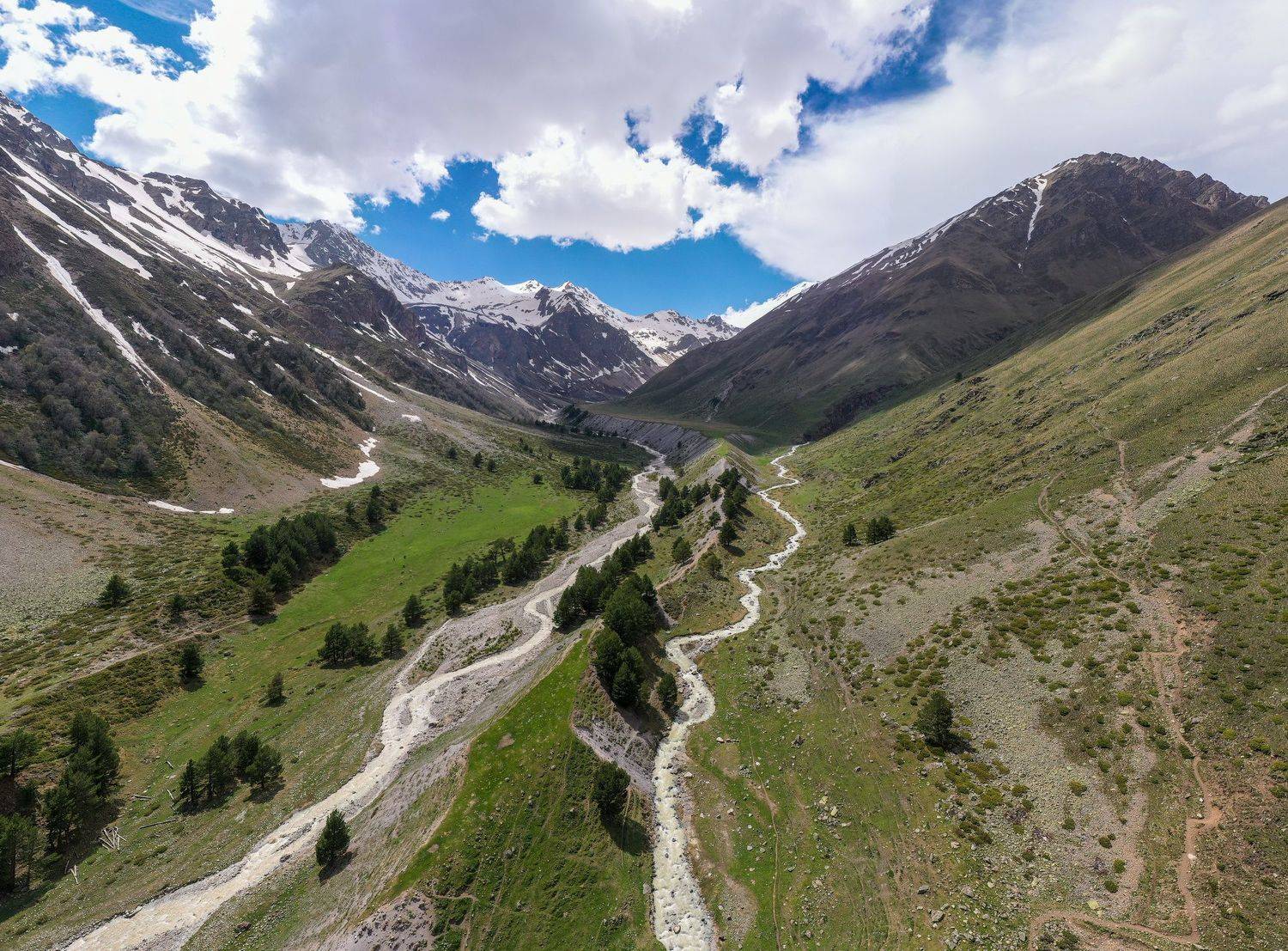 кавказ, горы, река, ущелье, Баландин Дмитрий