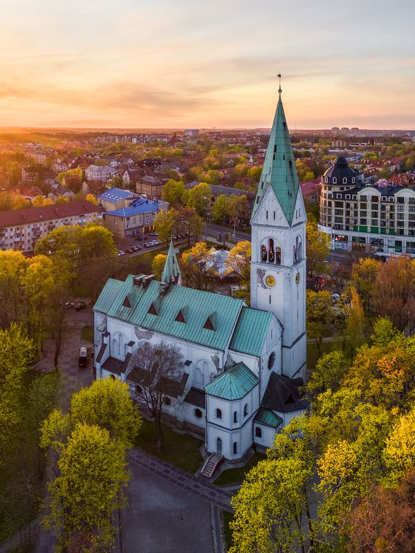 калининград, россия, собор, весна, город, архитектура, kaliningrad, russia, cathedral, spring, city, architecture, dji Кирха памяти королевы Луизы  фото превью