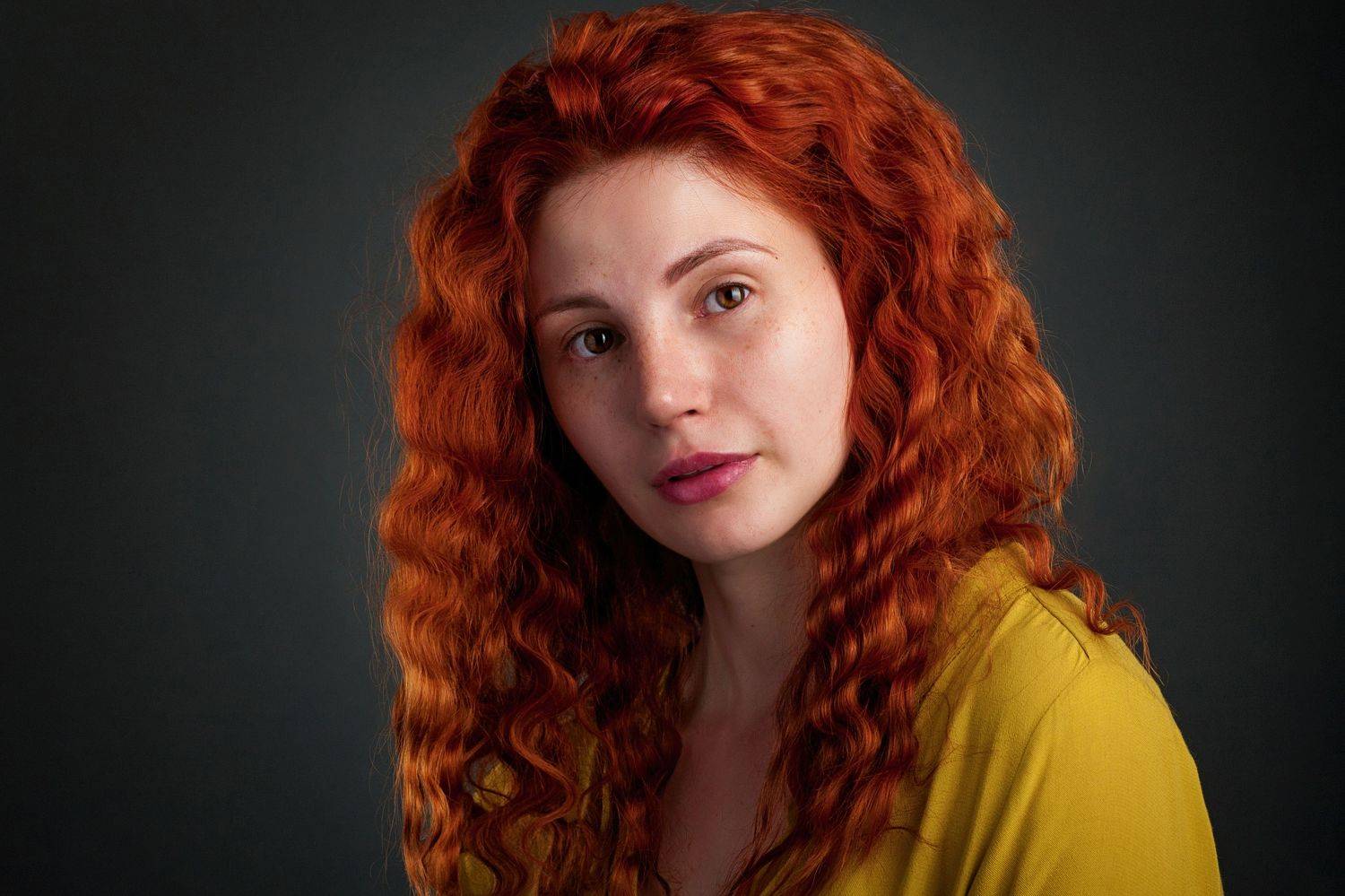 девушка, портрет, студия, Дёгтев Евгений