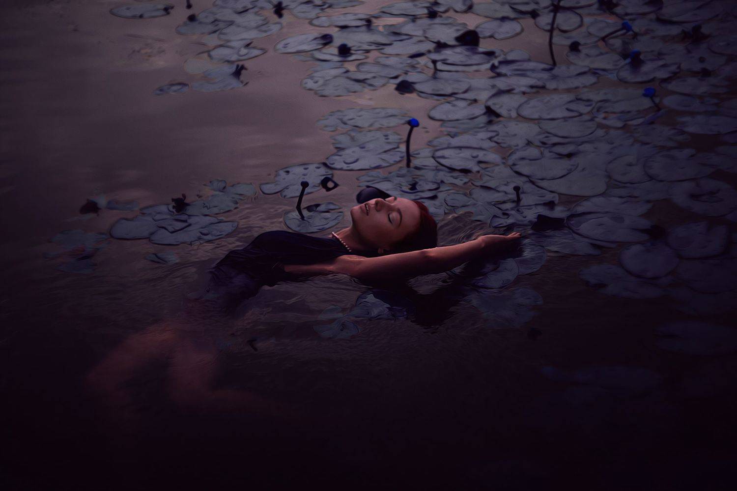 Портрет, постановочная, сказочная фотосессия, русалка, в воде, женская фотосессия, эстетика, гелиос, Башкатова Юлия