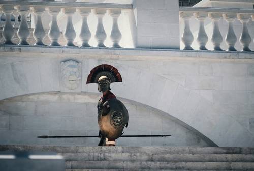 Стража Большой Митридатской лестницы.