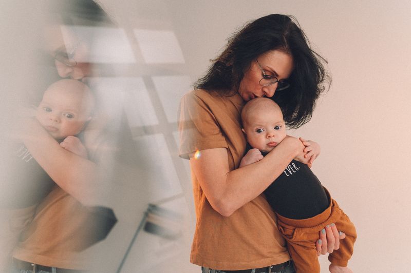 Мама и сын фото превью