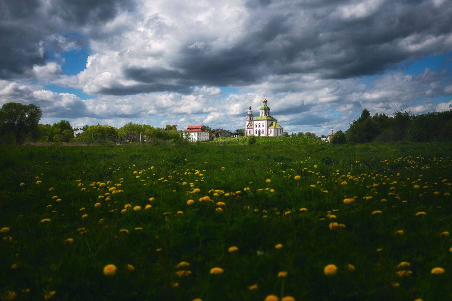Суздаль, пейзаж, природа, Россия, Мартыненко Дмитрий